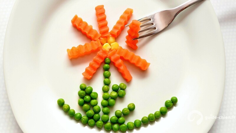 Legumes dans une assiette